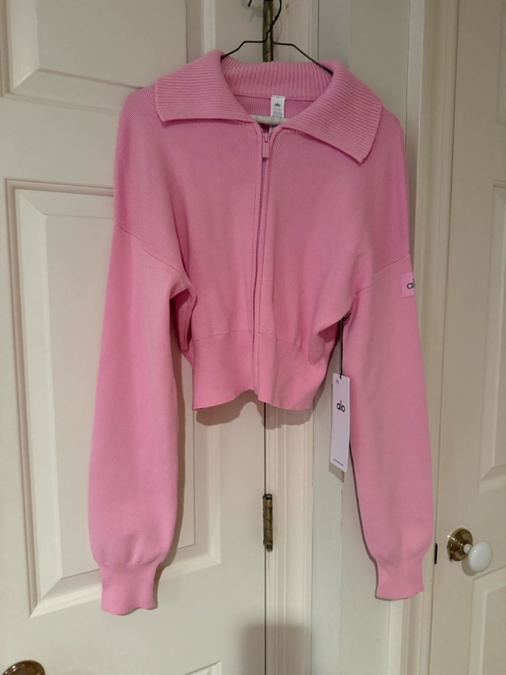 NWT ALO SCHOLAR CROPPED JACKET SIZE S